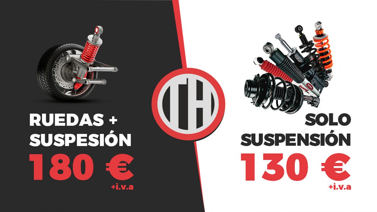 Promo Ruedas + suspension